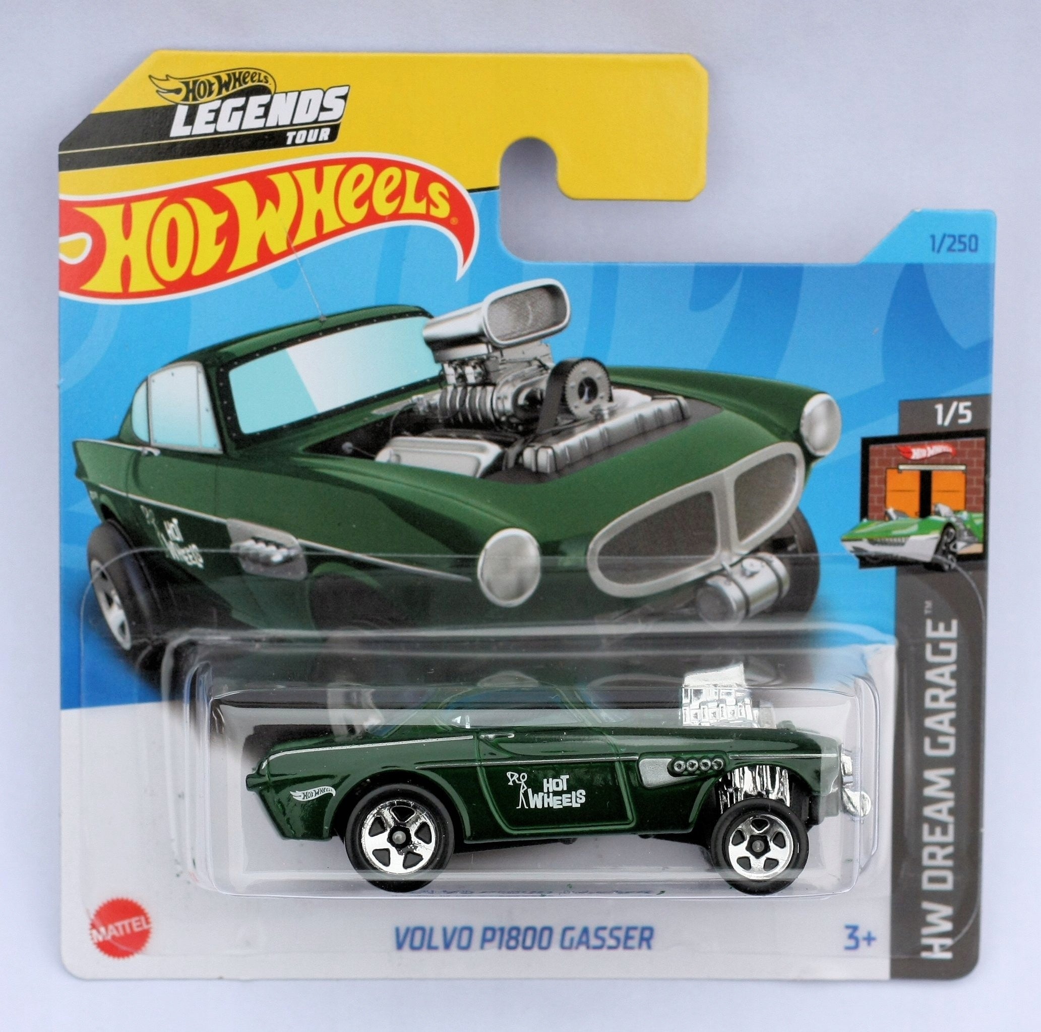 Hot Wheels Volvo P1800 Gasser – HKG27 – hw dream garage