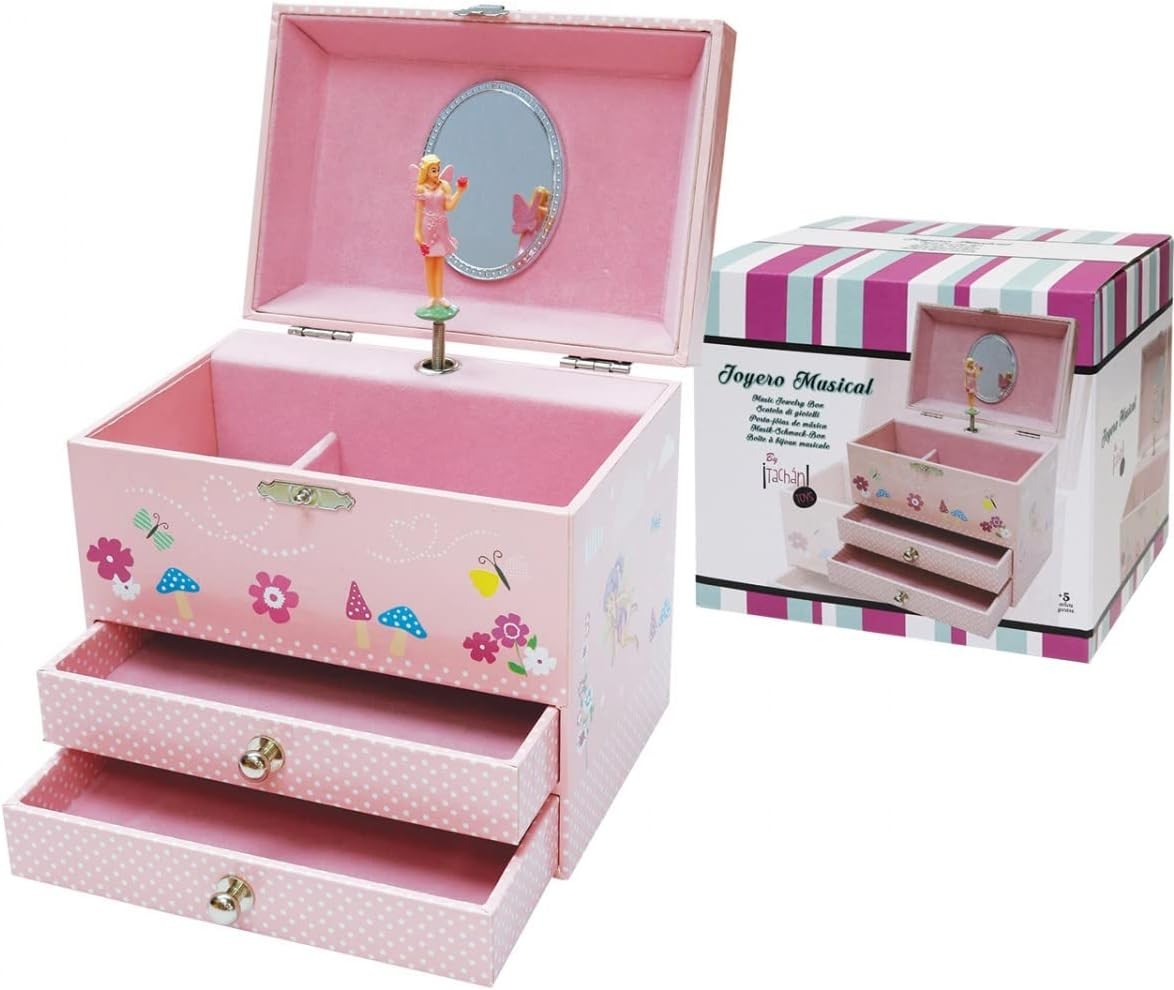 Joyero musical infantil con bailarina