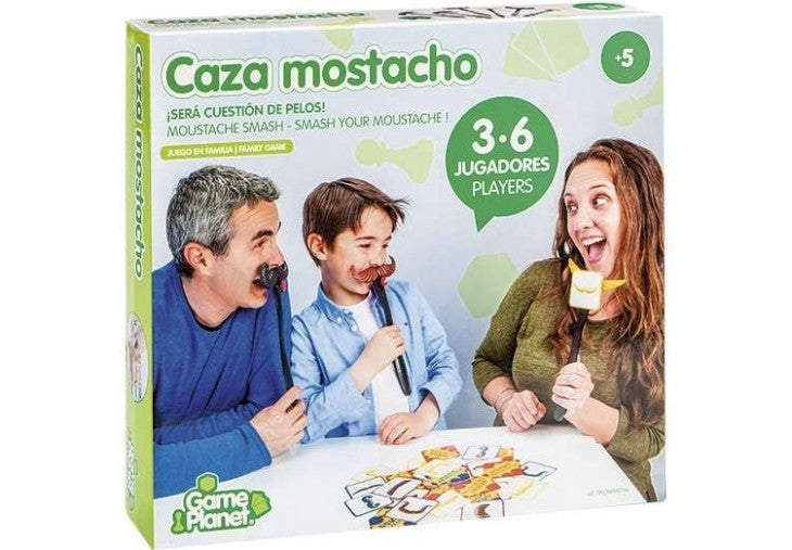 JUEGO CAZA MOSTACHO