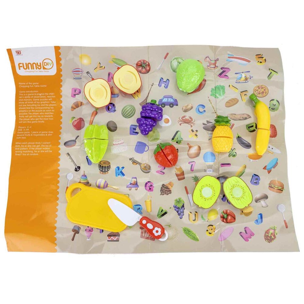 Juego Frutas y Verduras Partidas Role Planet