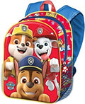 KARACTERMANIA la Patrulla Canina Guys-Mochila 3D Pequeña, Rojo