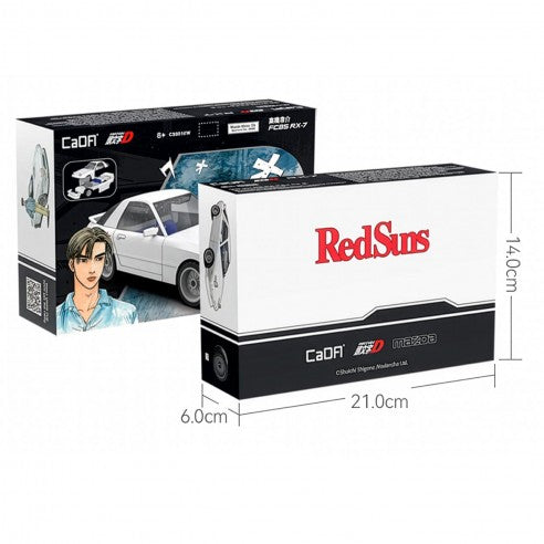 CaDA FC35 RX-7 White C55016W