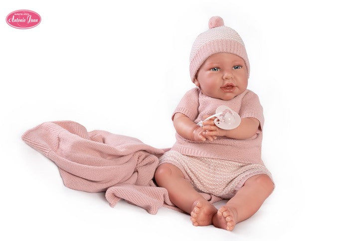Mi Primer Reborn Daniella con toquilla – Ref. 81055