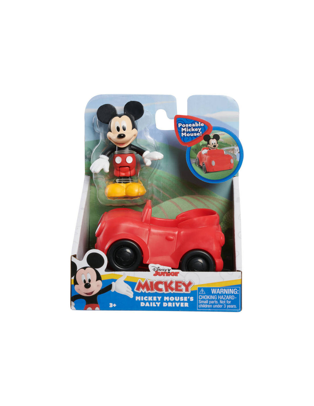 Mickey Mouse Vehículo con Figura