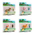 Minecraft Figura y Animal con Movimiento Surtido