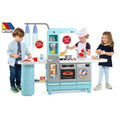 MOLTO | Cocinita de Juguete Electronica para Niña y Niño con Luces, Sonidos y Grifo Real