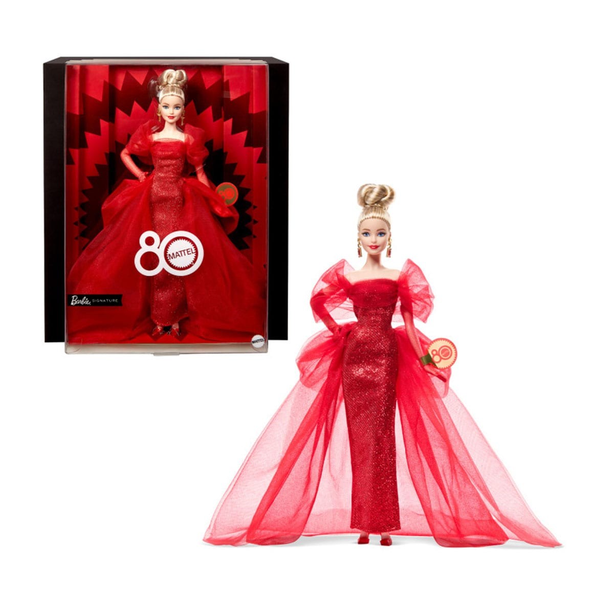 MUÑECA BARBIE SIGNATURE 80 ANIVERSARIO JBJ17 MATTEL