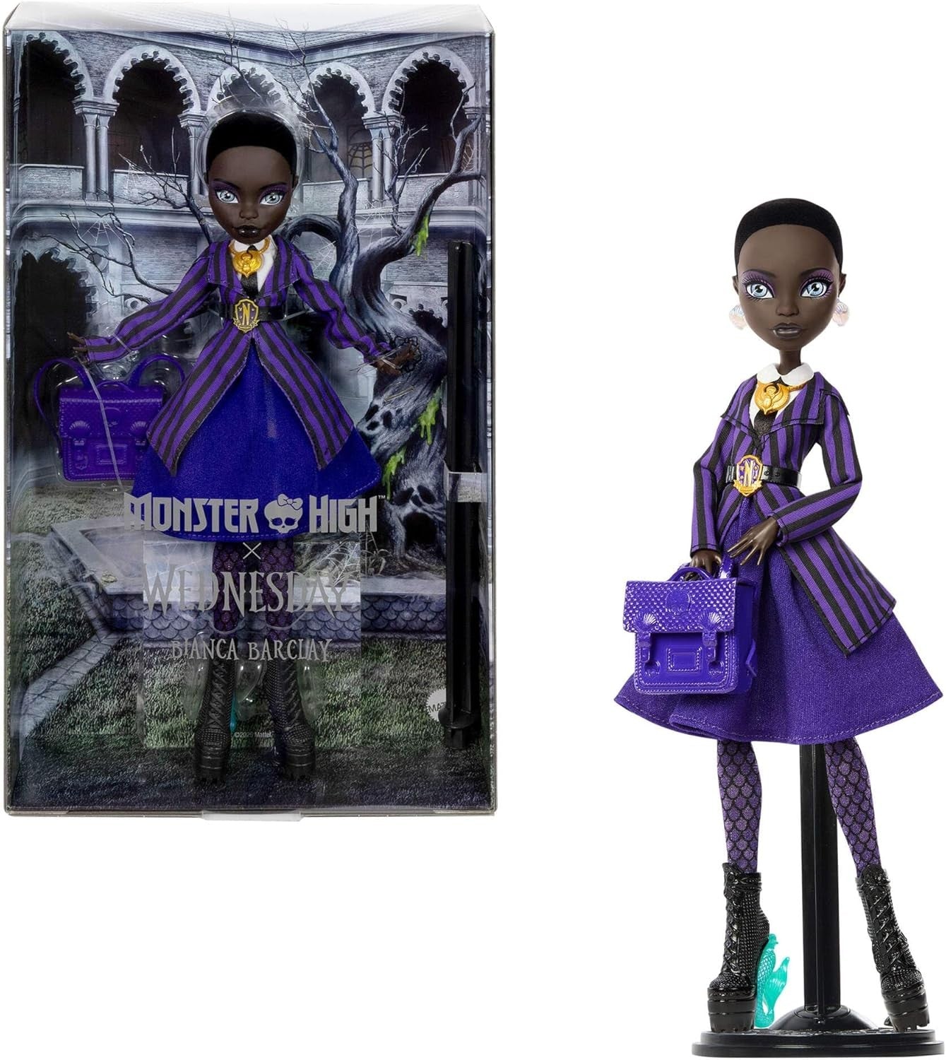 MUÑECA BIANCA WEDNESDAY JDR71 MATTEL