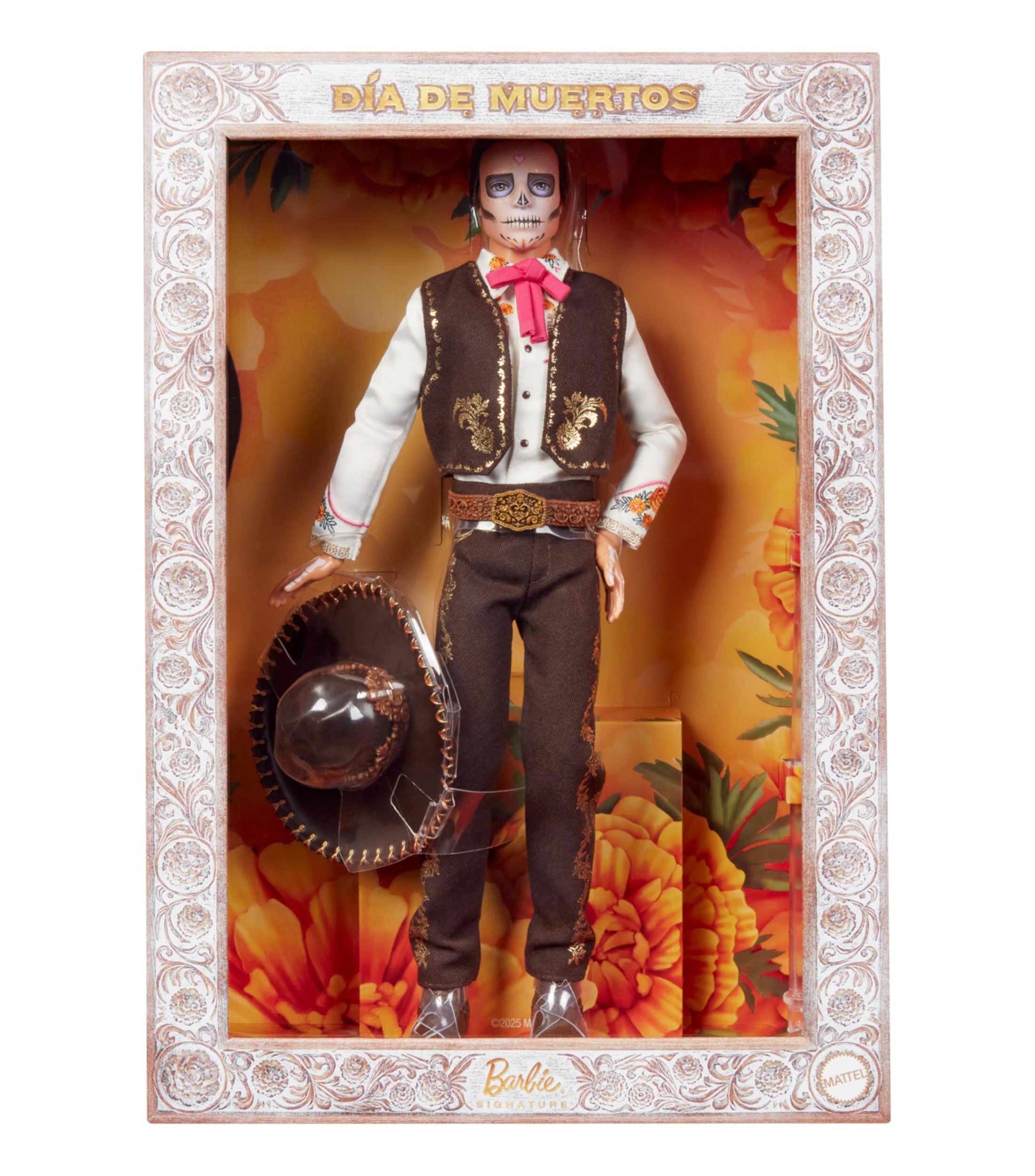MUÑECO KEN DÍA DE MUERTOS JBJ06 MATTEL