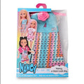 Nancy Ropa Glam Vestido con Rosa en el Pecho 40907