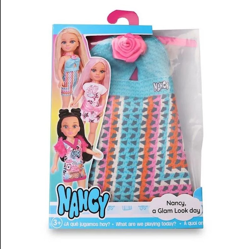 Nancy Ropa Glam Vestido con Rosa en el Pecho 40907