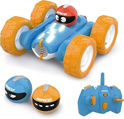 Ninco - Coche teledirigido acrobático Infantil Acrobatic con batería de Litio, giros 360º y Luces