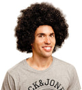 Peluca afro jumbo Color negro Talla única Viving