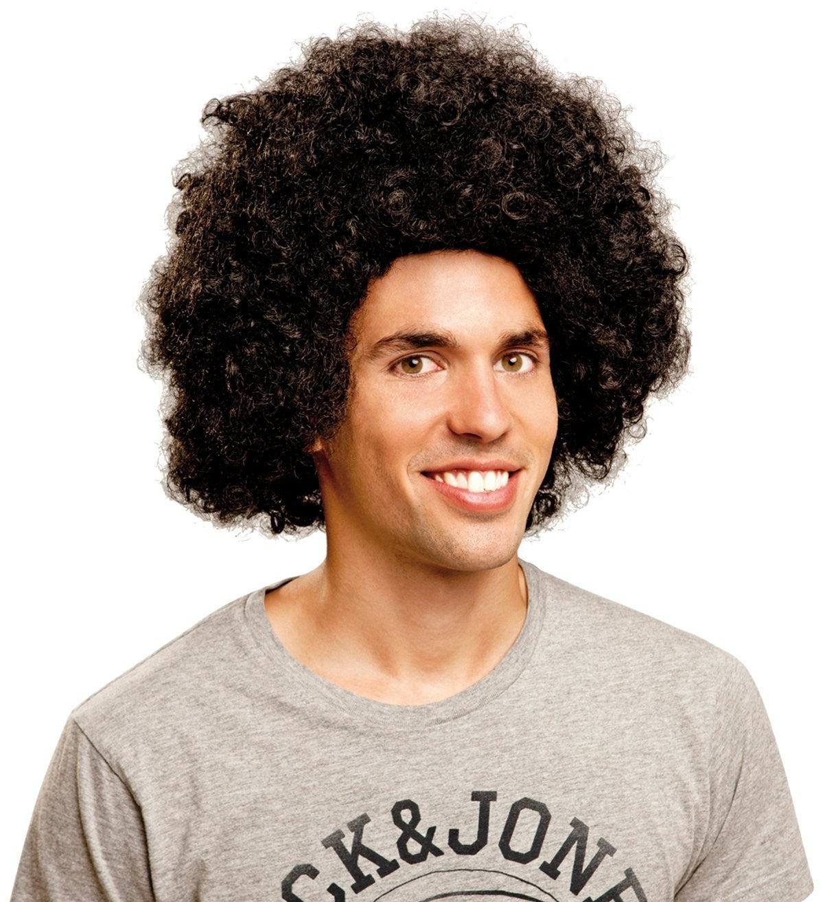 Peluca afro jumbo Color negro Talla única Viving