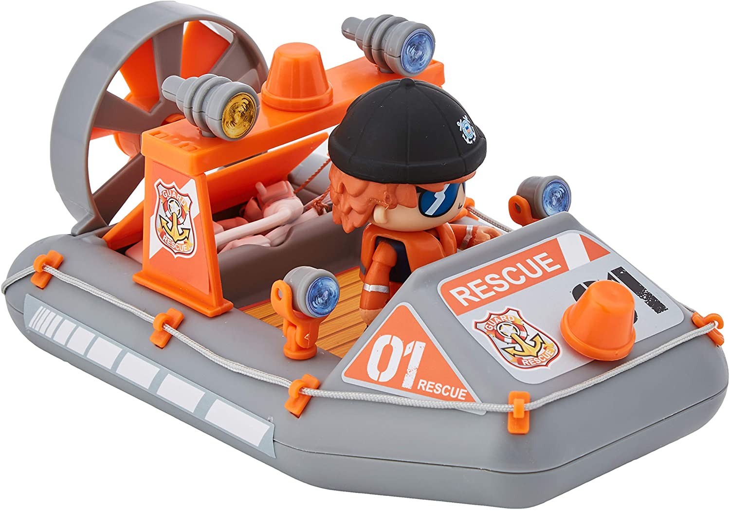Pinypon Action- Lancha de Rescate de Policía