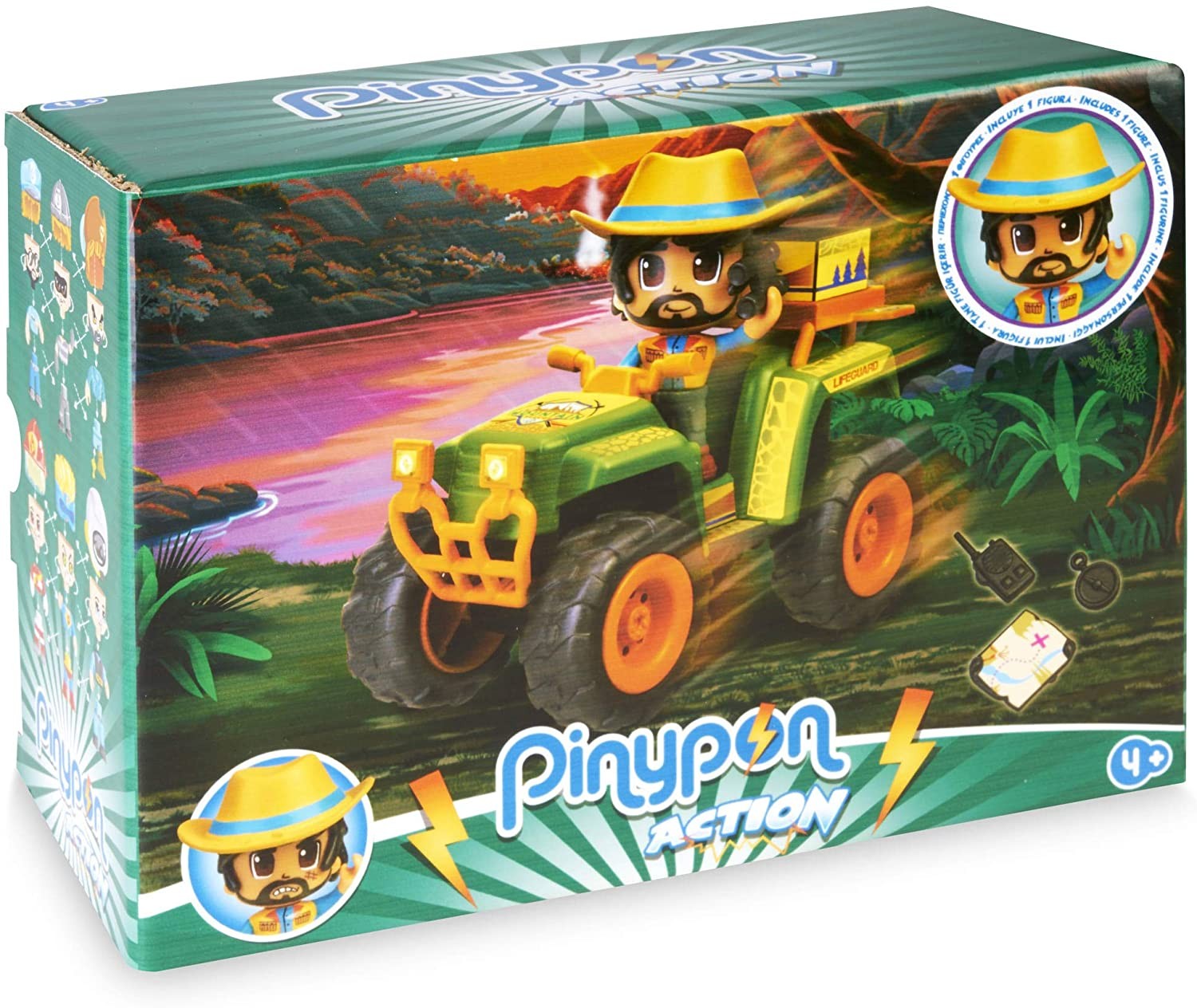 Pinypon Action Wild. Quad Car