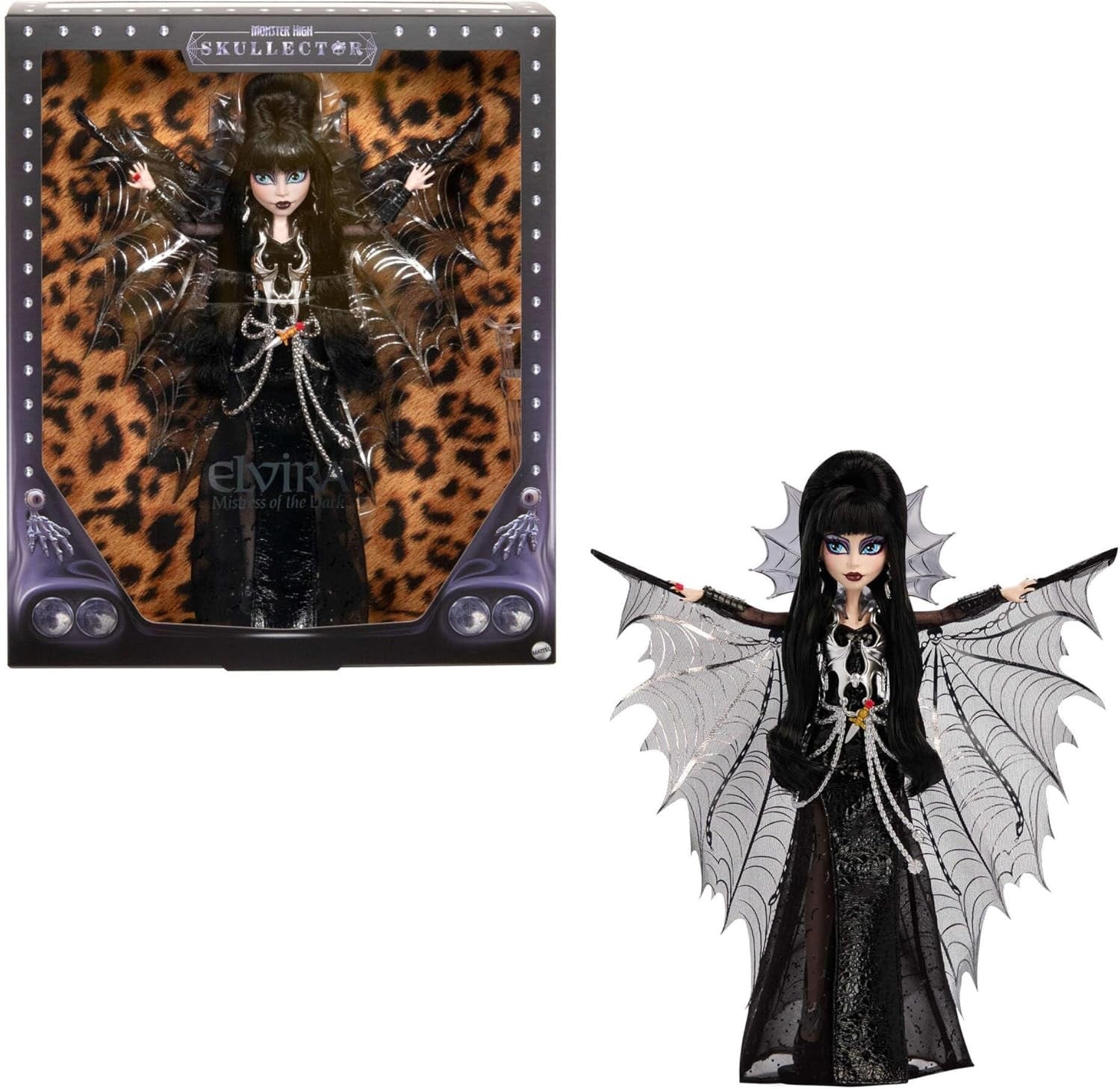 Monster High Elvira Mistress of the Dark Skullector 2025