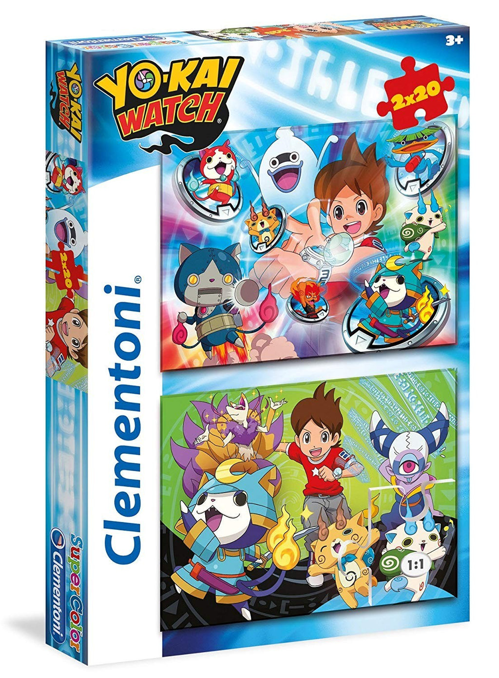 PUZZLE 2X20 PIEZAS YO-KAI WATCH