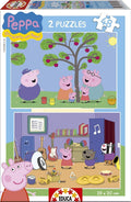 PUZZLE 2X48 PCS PEPPA PIG