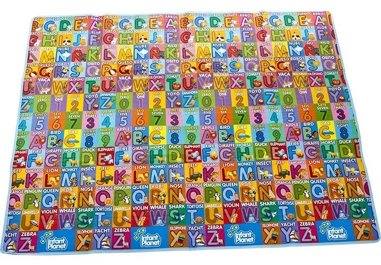 Super Robi Tapiz 2 Caras Bilingüe| Juguete Infantil