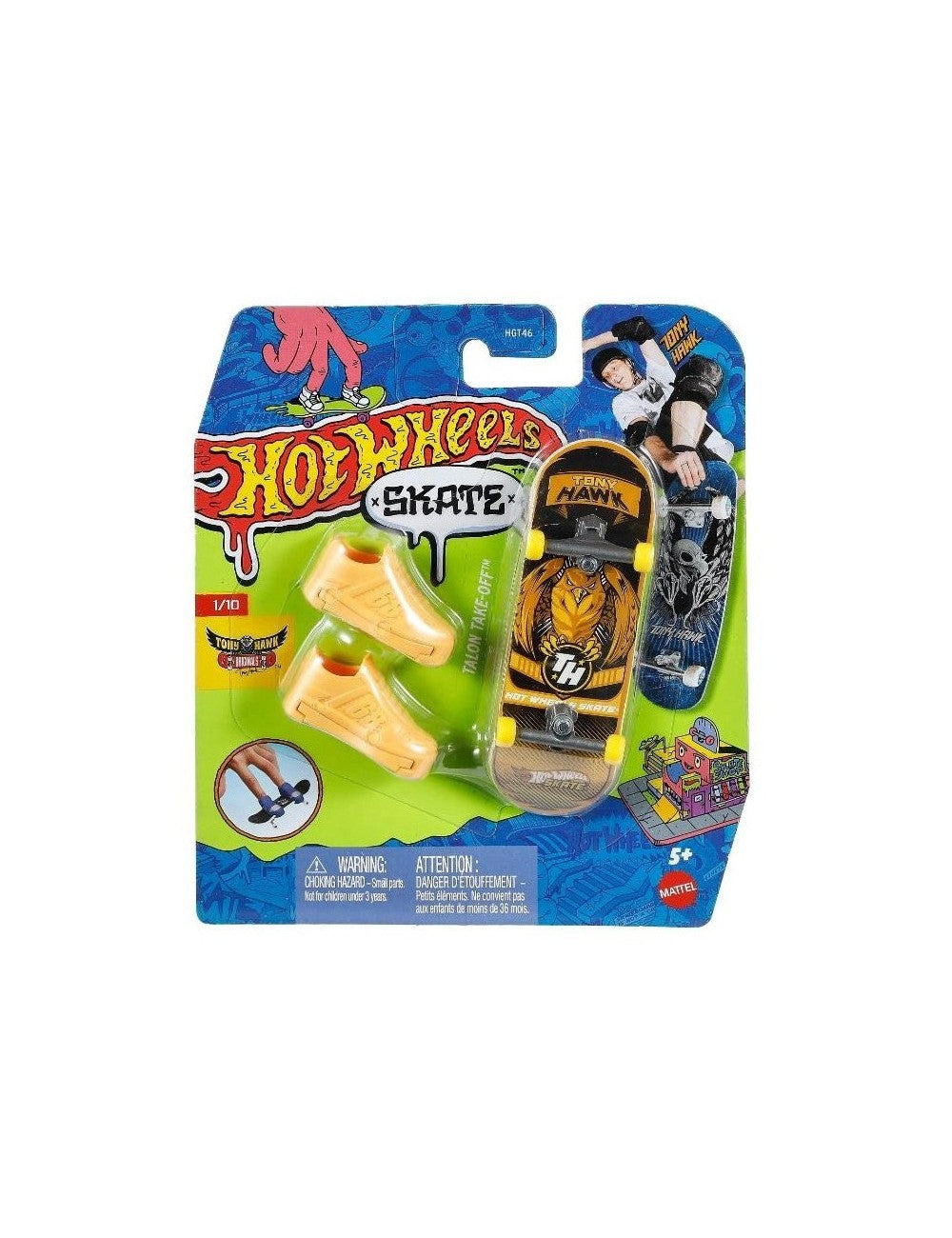 Hot Wheels Skate - Patinete de Dedo Lashin' Out