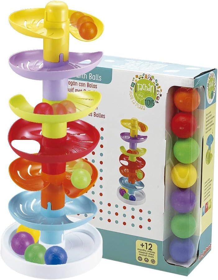 Tobogán de bolas de colores 6 alturas